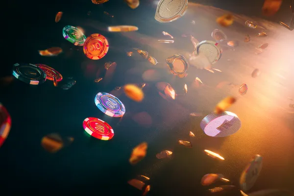 A woman in a luxurious green gown next to an ornate roulette wheel, capturing the upscale casino mood of CROWNBD.